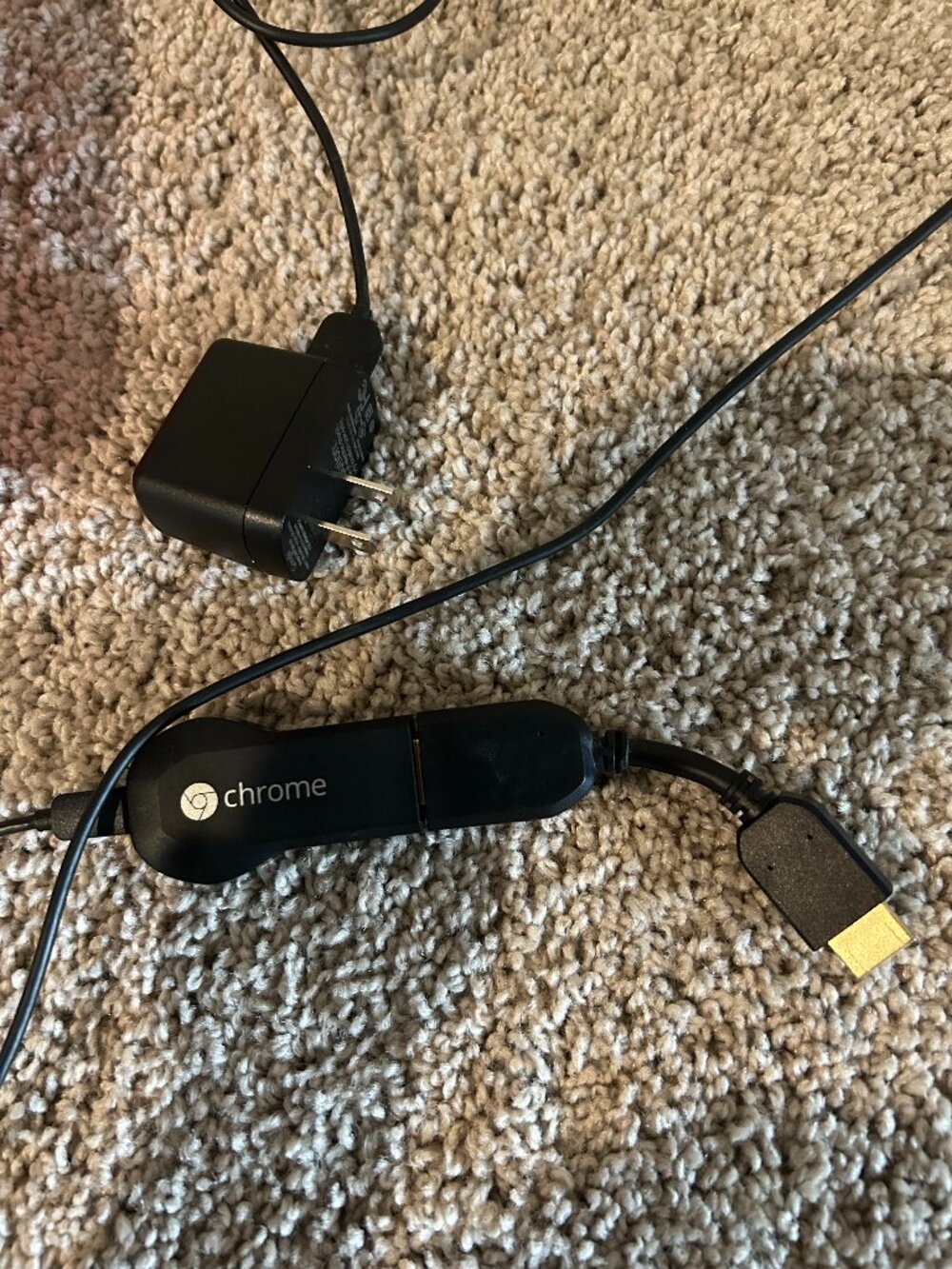 Google Chromecast (1st Generation) with Power Adapter